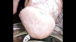 Micro penis pissing full of glass compilation